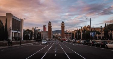 parken in Barcelona Montjuic