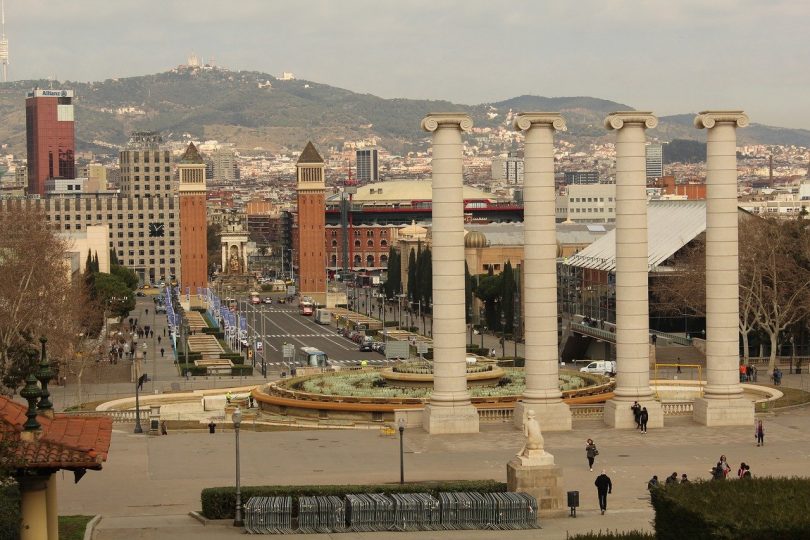 magischer brunnen barcelona