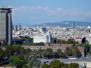 Aussicht auf Barcelona ins Landesinnere