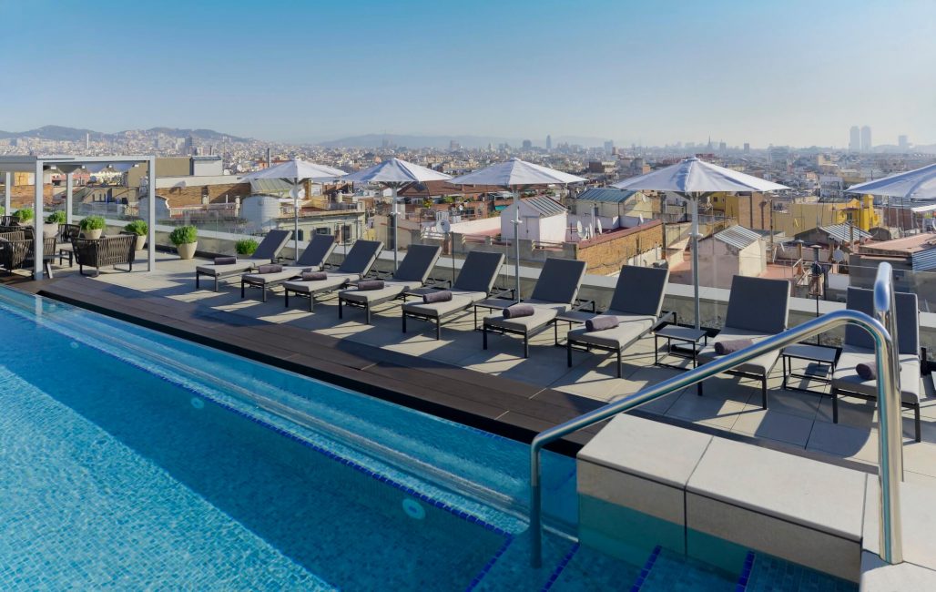 Dachterrasse von 173